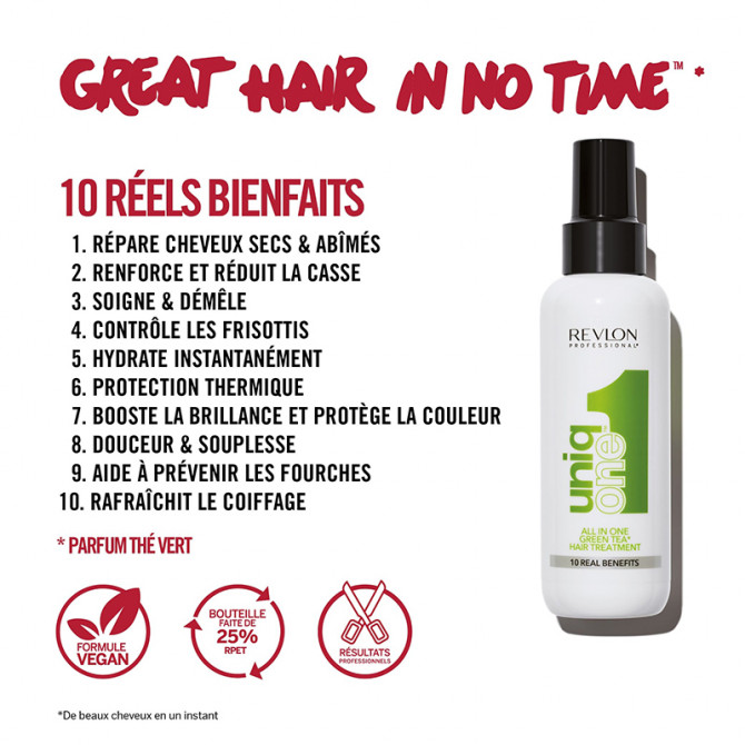 UniqOne Hair Treatment Green Tea V1
